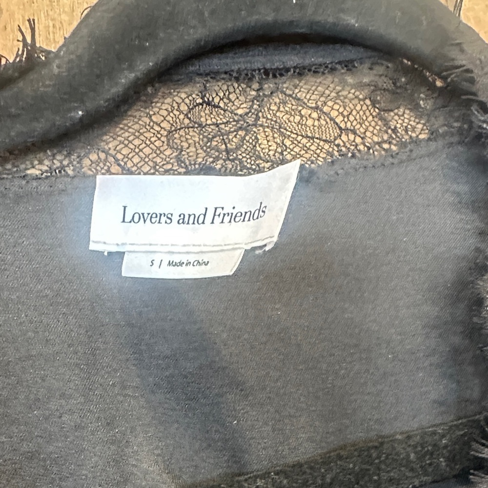 Lovers + Friends Black Satin Mini Dress - Picture 2 of 4